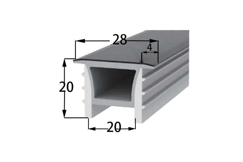 20*20 Silicone Neon Tube Flex Strip LWTG2020-9