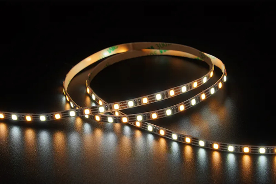 2835 120leds/m CCT 24V 5MM 2led cutting
