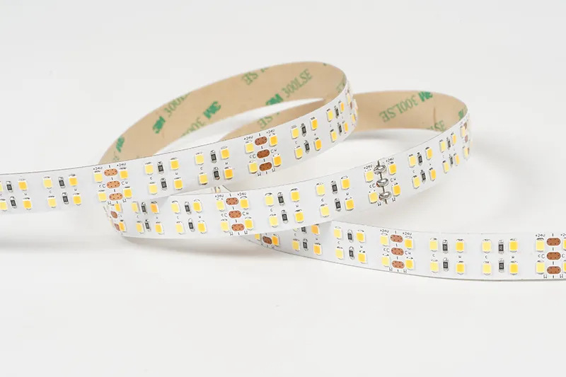2835 240leds/m CCT 24V 15MM Double Rows
