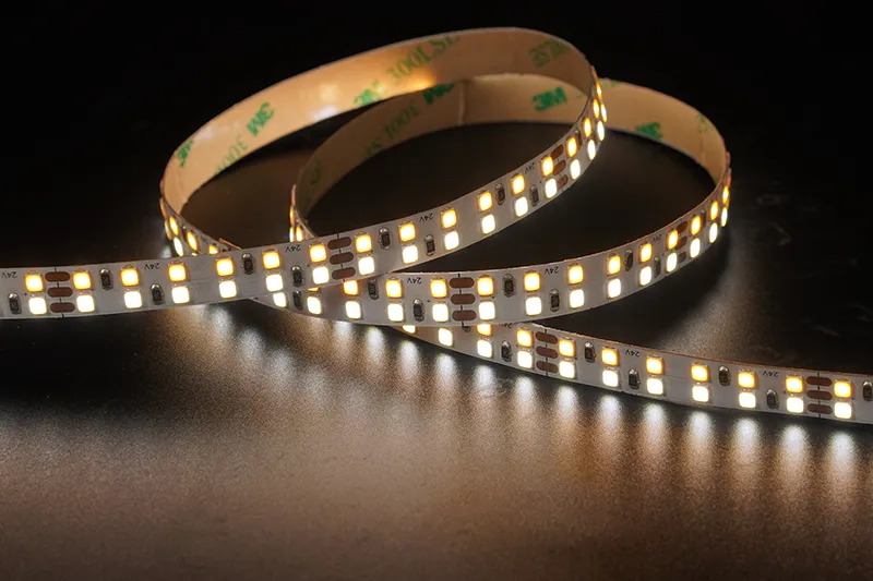 2835 240leds/m CCT 24V 10MM Double Rows