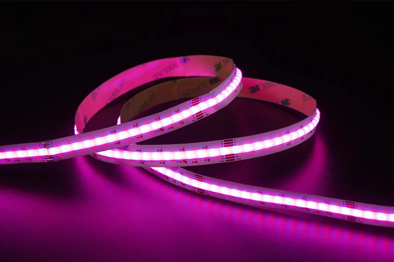 COB 840leds/m RGBCW 24V 12MM CRI≥90