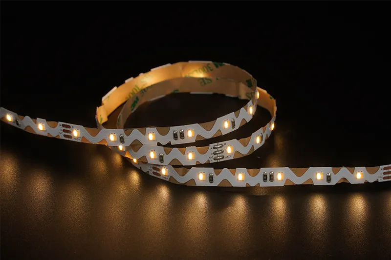 2835 60leds/m CCT 2in1 24V 8mm （S shape）