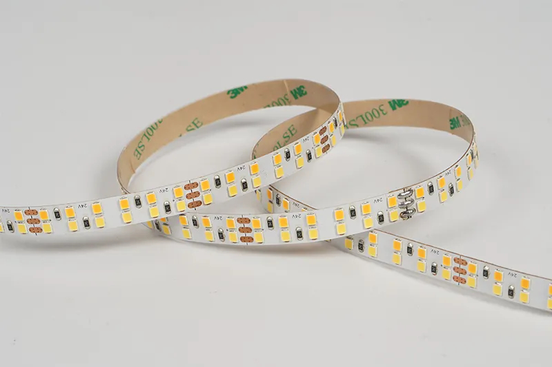 2835 240leds/m CCT 24V 10MM Double Rows