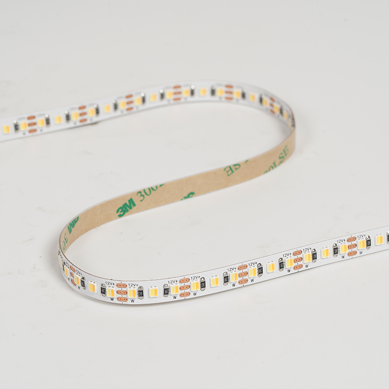2835 2in1 156leds/m CCT 12V 8MM