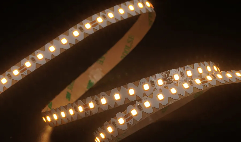 2835 120leds/m 24V 10MM（S shape)