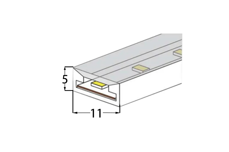 11*5 Silicone Neon Tube Flex Strip LWTG1105-1
