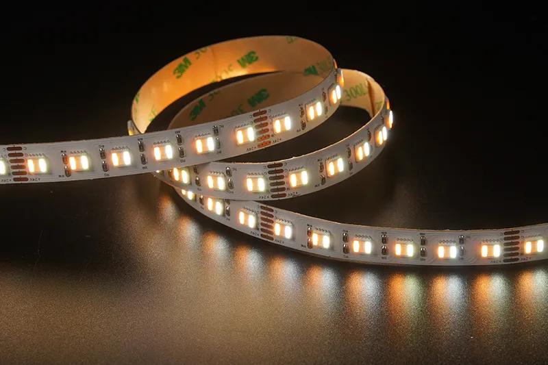 5050 5in1 84leds/m RGBCCT 24V 12MM