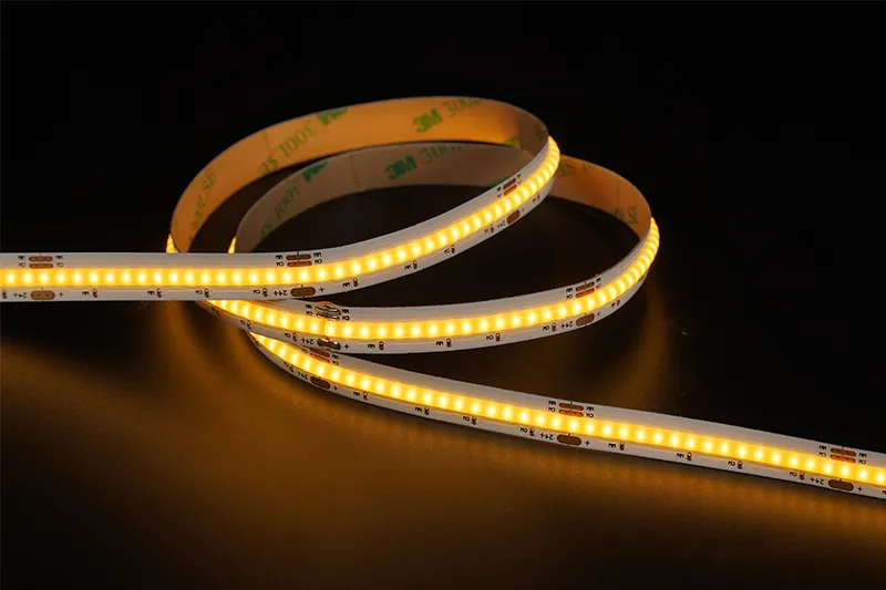 COB 576 leds/m CCT 24V 10MM CRI≥90