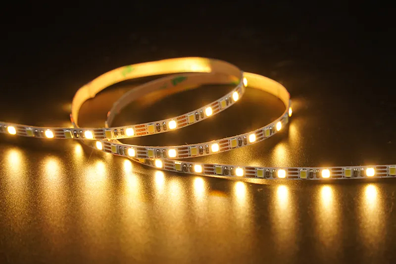2835 120leds/m CCT 12V 5MM 2led cutting