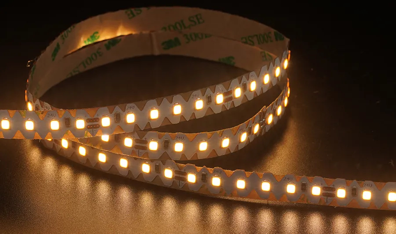 2835 120leds/m 24V 10MM（S shape)