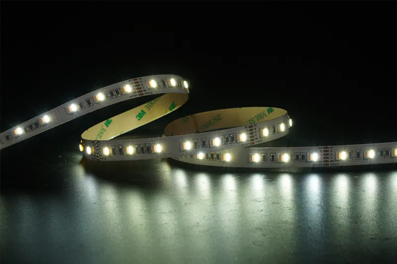 5050 5in1 60leds/m RGBCCT 24V 12MM