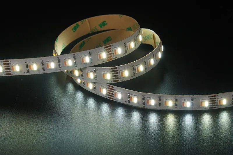 5050 5in1 84leds/m RGBCCT 24V 12MM