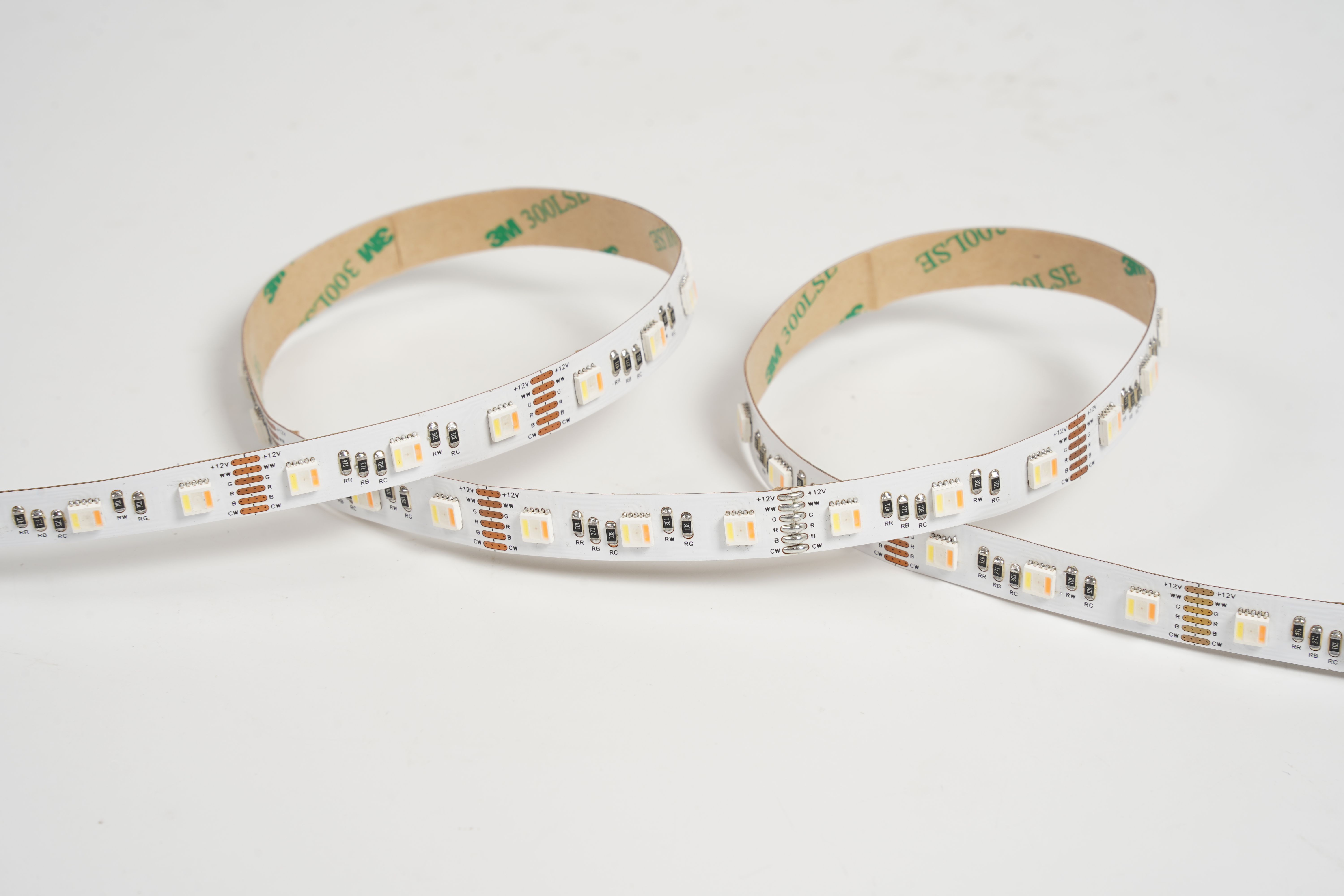 5050 5in1 60leds/m RGBCCT 12V 12MM