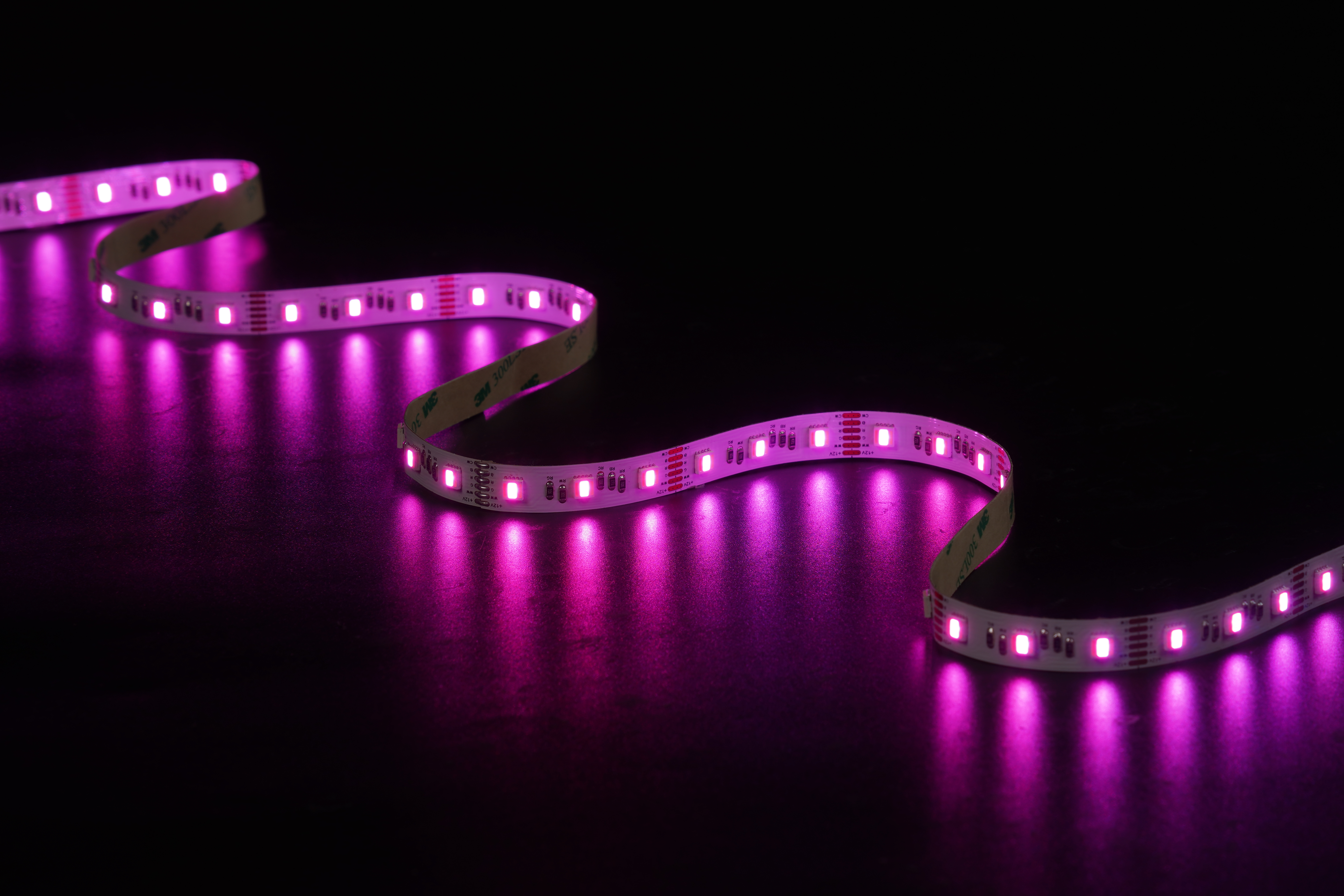 5050 5in1 60leds/m RGBCCT 12V 12MM