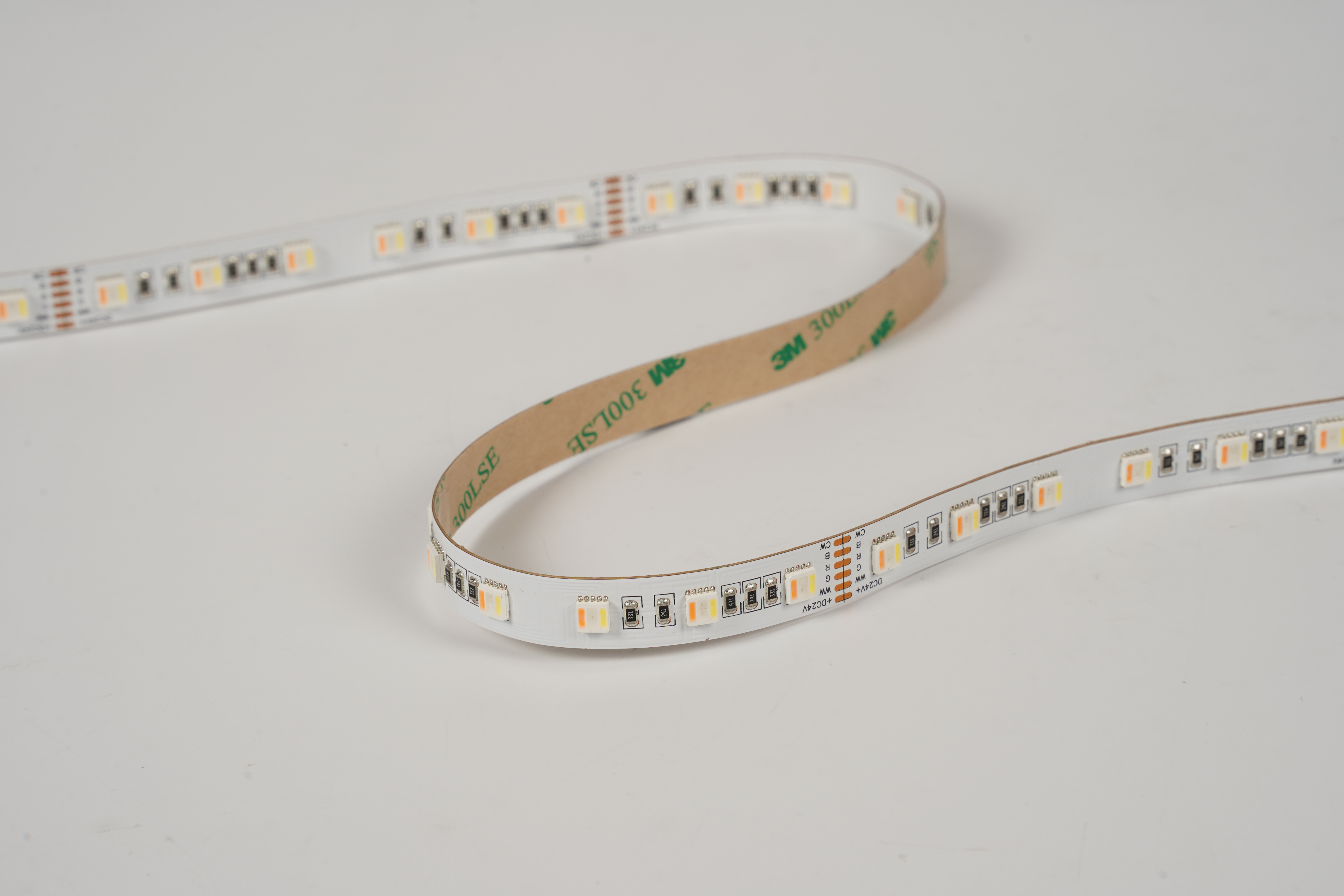 5050 5in1 60leds/m RGBCCT 24V 12MM